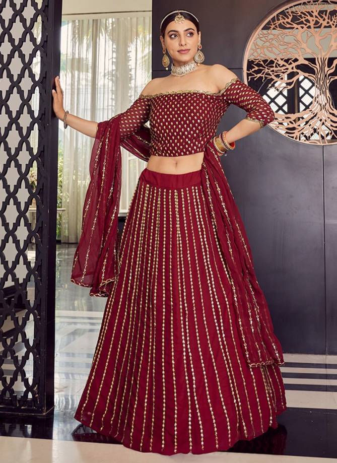 FLORALS 4 Exclusive Party Wear Heavy Work Latest Lehenga Choli Collection